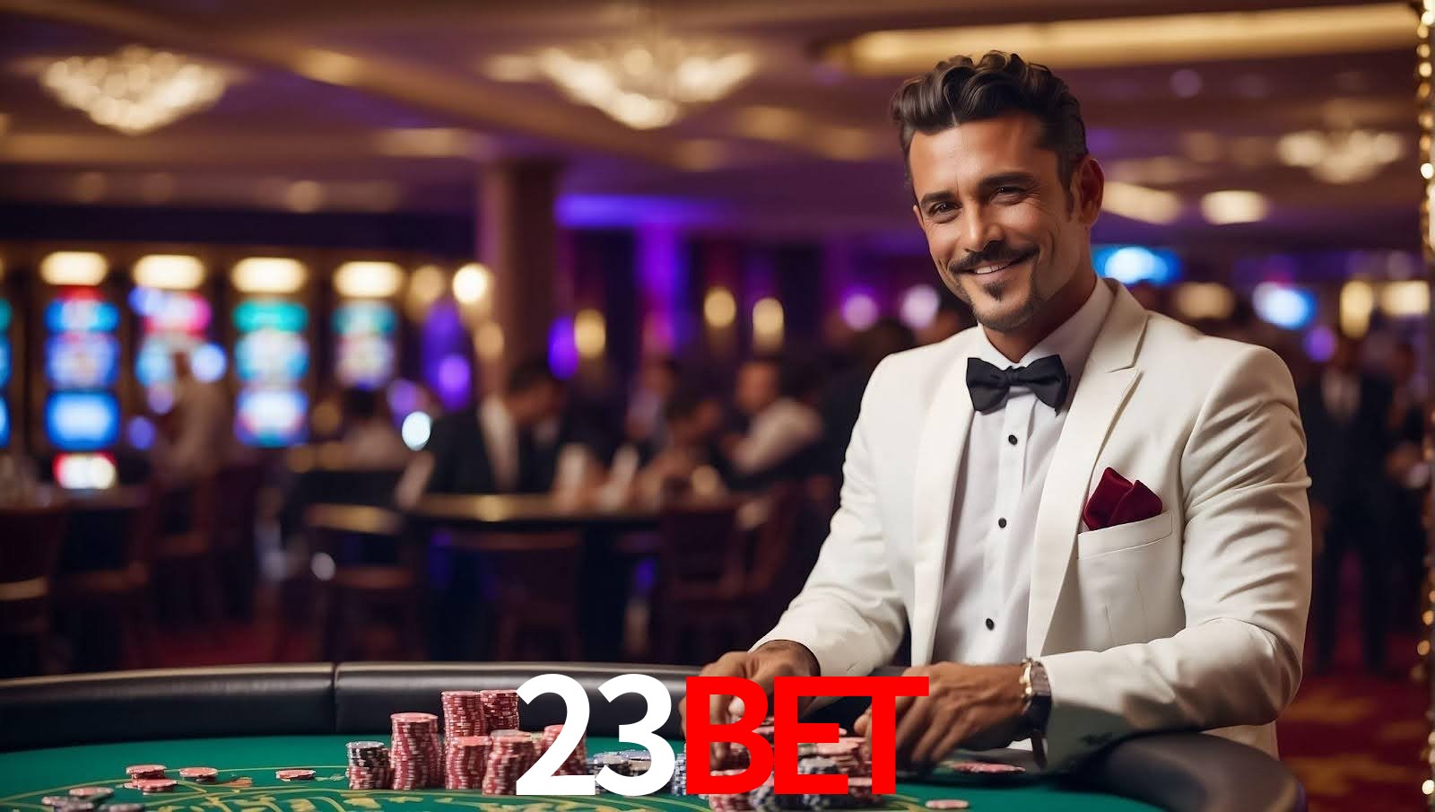 Imagem promocional da 23bet mostrando a plataforma e suas vantagens
